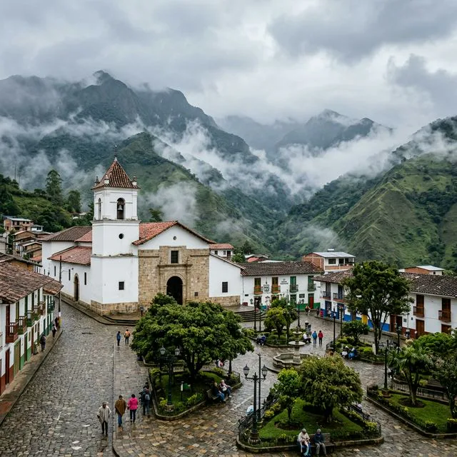 Travel view representing Labateca in Norte de Santander, Colombia