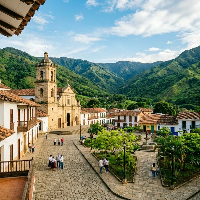 Travel view representing Santiago in Norte de Santander, Colombia