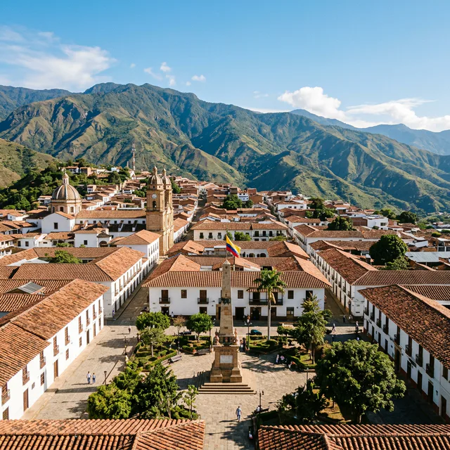 Travel view representing Ocaña in Norte de Santander, Colombia