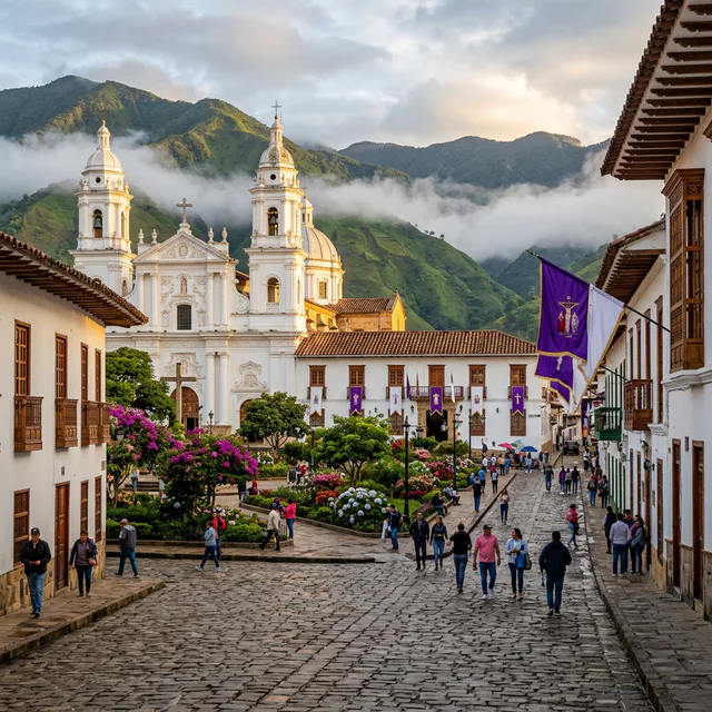 Travel view representing Cachirá in Norte de Santander, Colombia