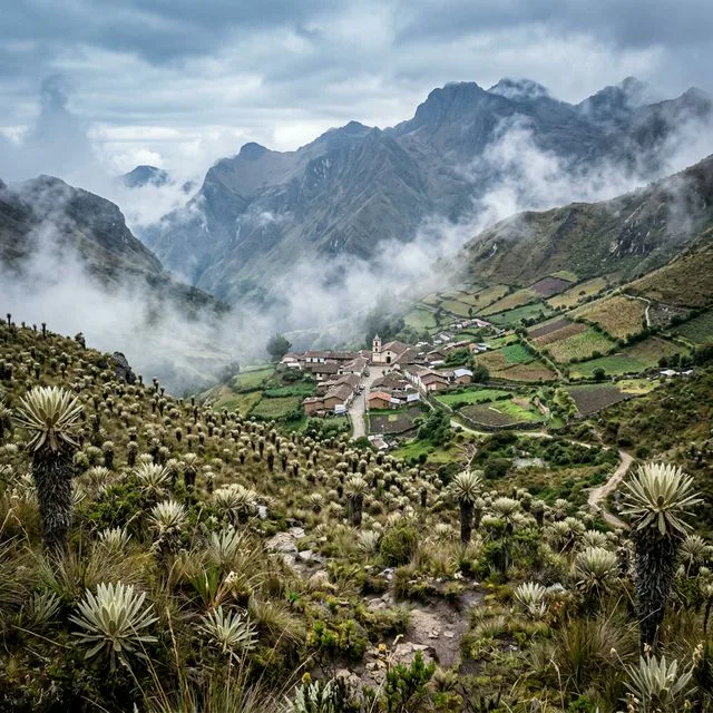 Travel view representing Ragonvalia in Norte de Santander, Colombia