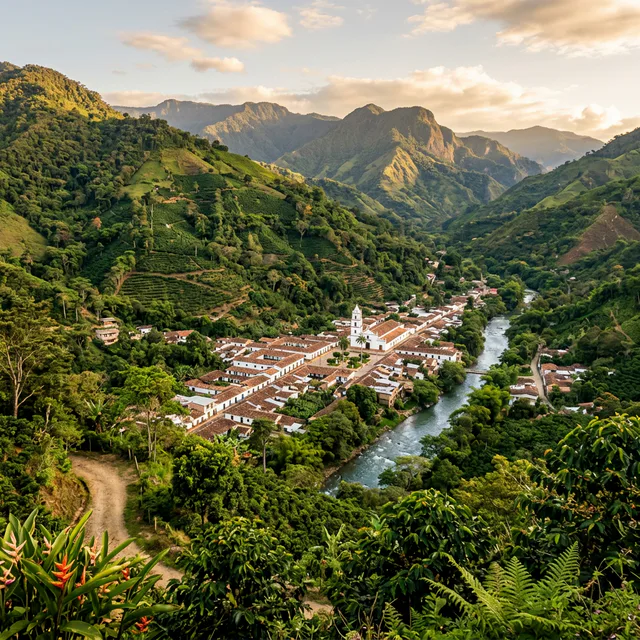 Travel view representing Salazar in Norte de Santander, Colombia