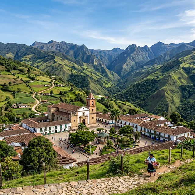 Travel view representing Toledo in Norte de Santander, Colombia
