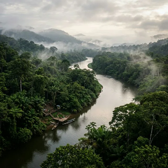 Travel view representing Orito in Putumayo, Colombia