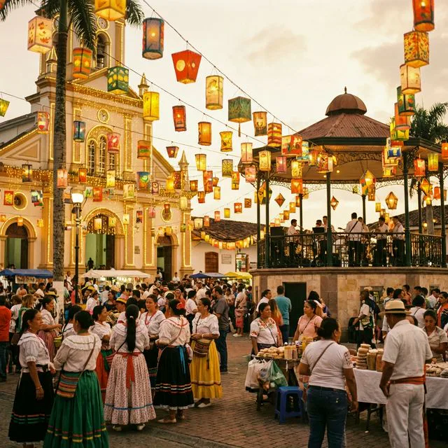 Travel view representing Quimbaya in Quindío, Colombia