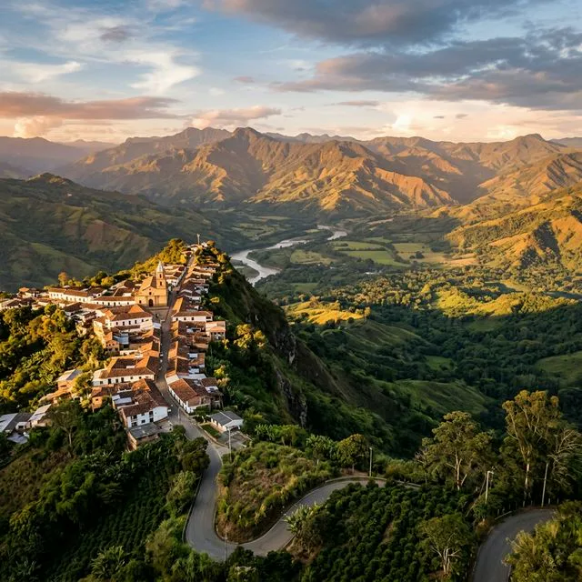 Travel view representing Balboa in Risaralda, Colombia