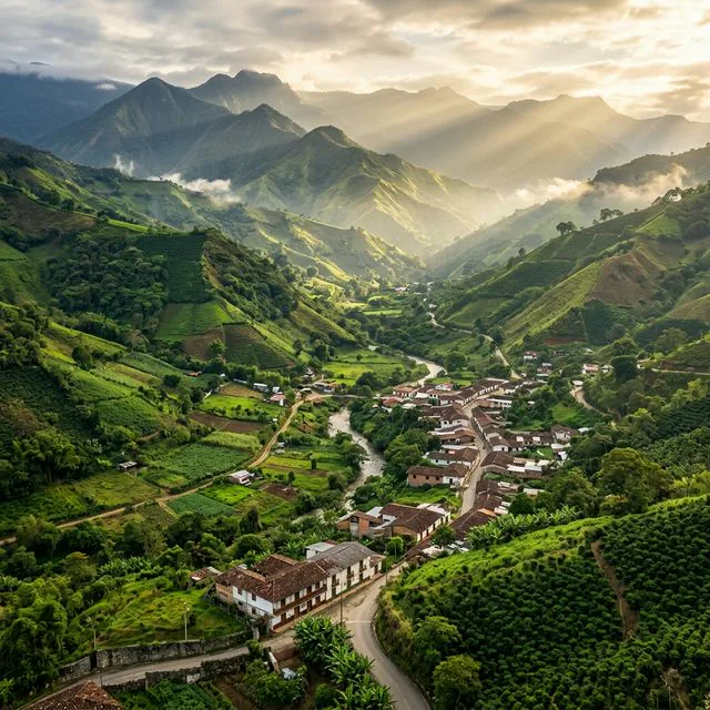 Travel view representing Guática in Risaralda, Colombia