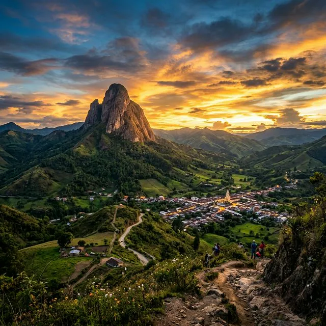 Travel view representing Quinchía in Risaralda, Colombia