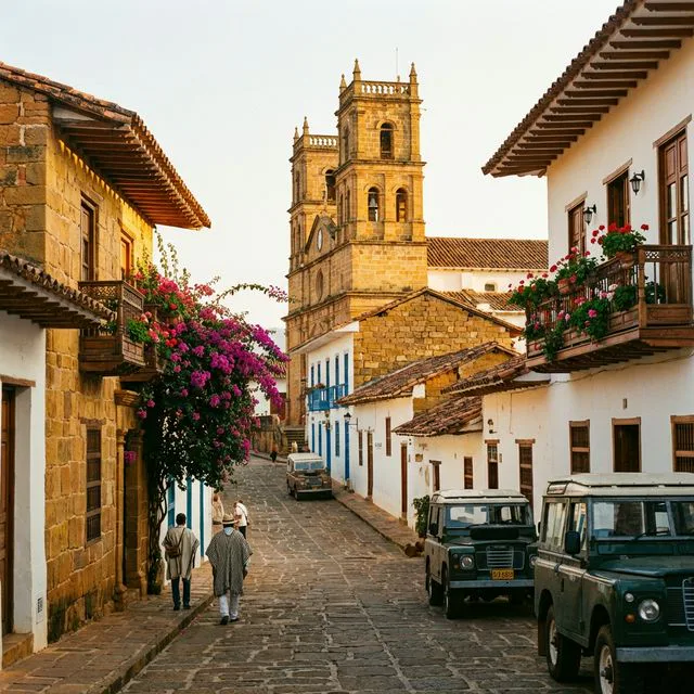 Travel view representing Barichara in Santander, Colombia