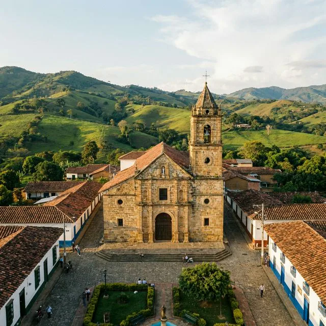 Travel view representing Chipatá in Santander, Colombia