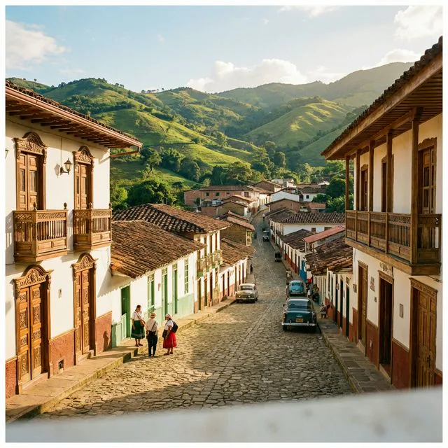 Travel view representing Contratación in Santander, Colombia
