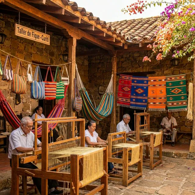 Travel view representing Curití in Santander, Colombia