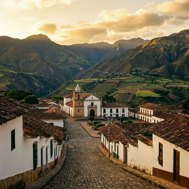 Travel view representing Hato in Santander, Colombia