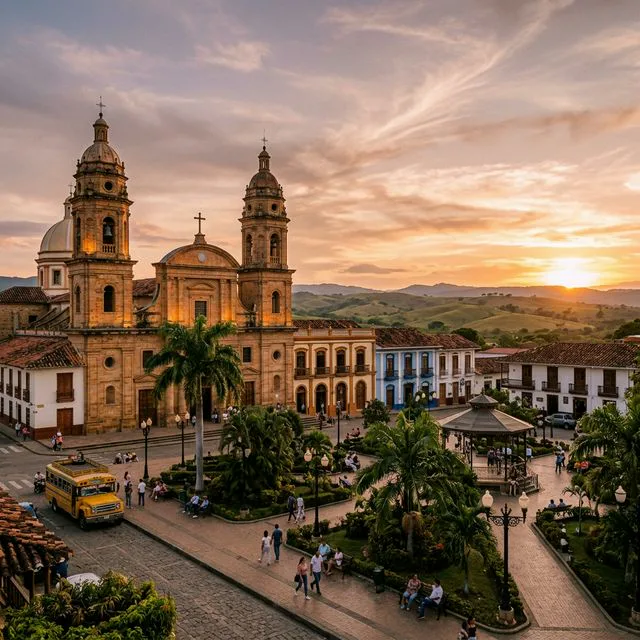 Travel view representing Corozal in Sucre, Colombia