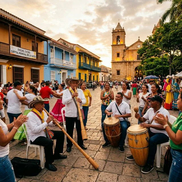 Travel view representing Ovejas in Sucre, Colombia