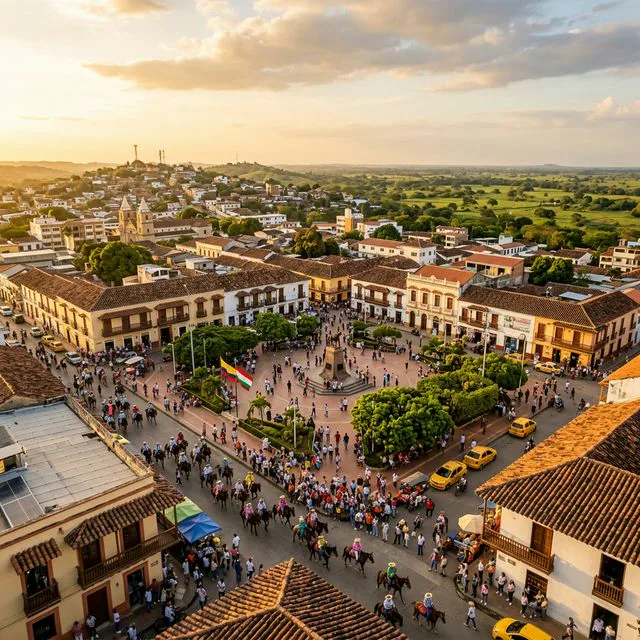 Travel view representing Sincelejo in Sucre, Colombia