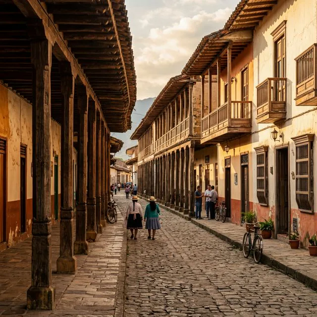 Travel view representing Ambalema in Tolima, Colombia