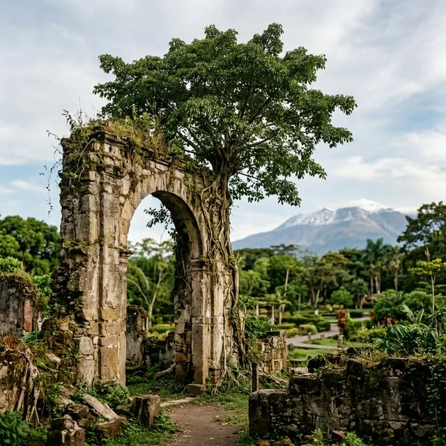 Travel view representing Armero in Tolima, Colombia