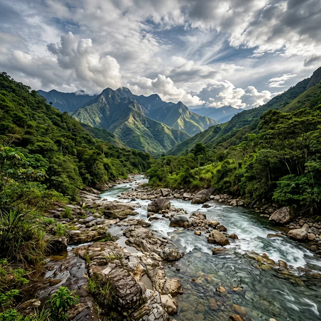 Travel view representing Ataco in Tolima, Colombia