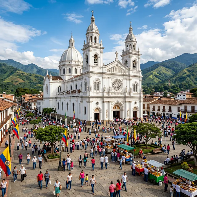 Travel view representing Carmen de Apicala in Tolima, Colombia