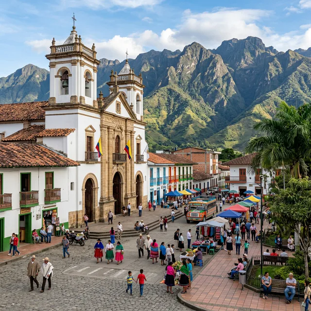 Travel view representing Chaparral in Tolima, Colombia