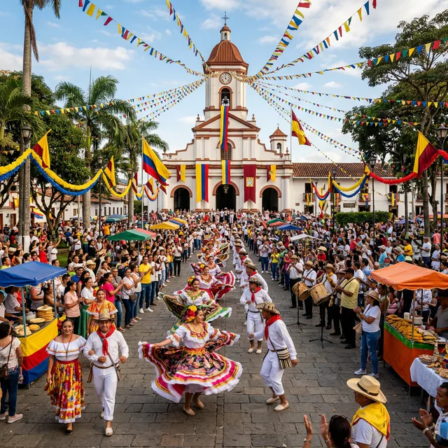 Travel view representing Espinal in Tolima, Colombia