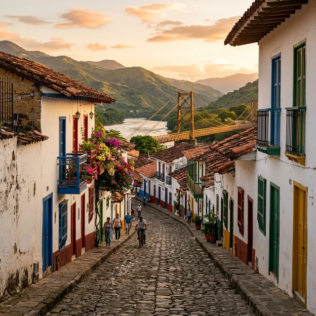 Travel view representing Honda in Tolima, Colombia