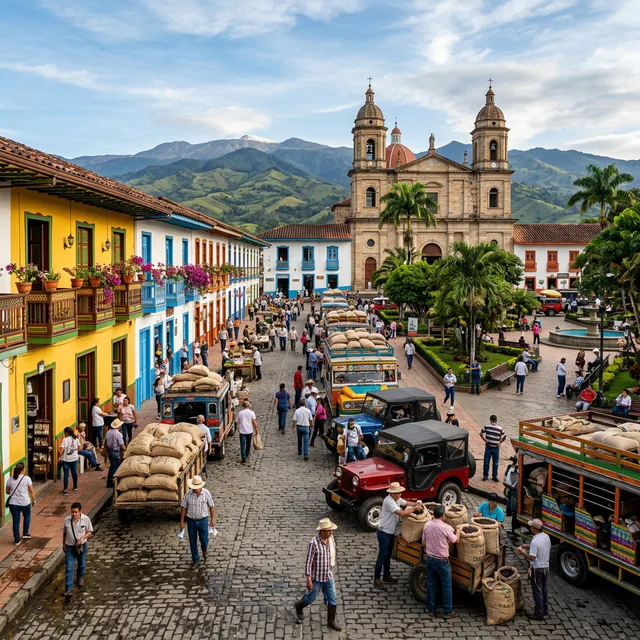 Travel view representing Líbano in Tolima, Colombia