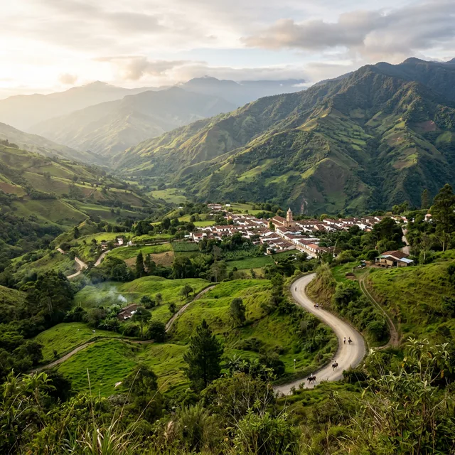Travel view representing Villarrica in Tolima, Colombia