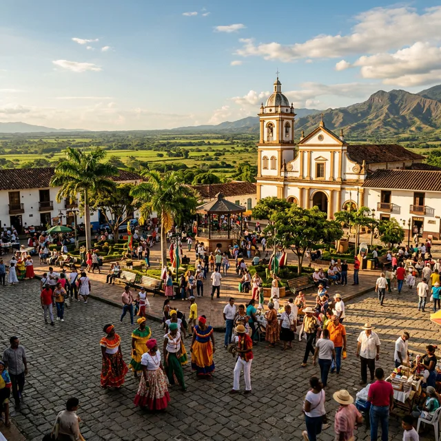 Travel view representing Candelaria in Valle del Cauca, Colombia