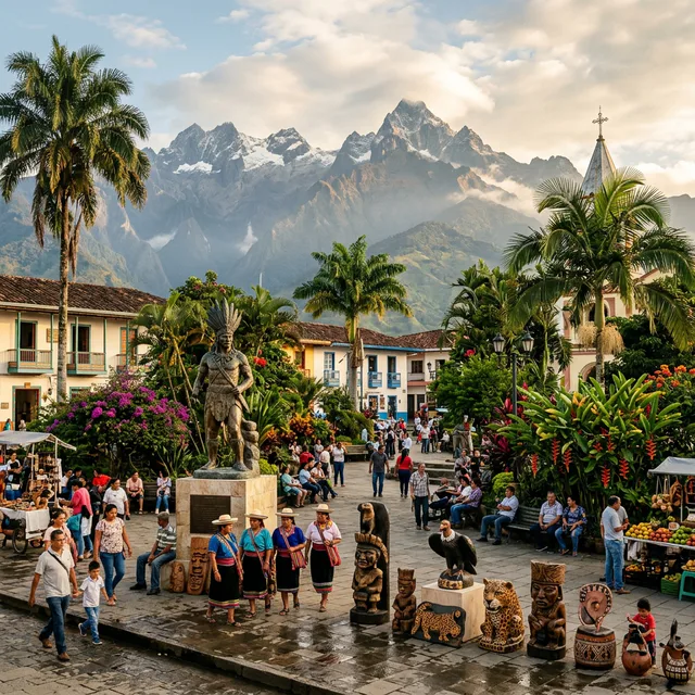 Travel view representing Florida in Valle del Cauca, Colombia