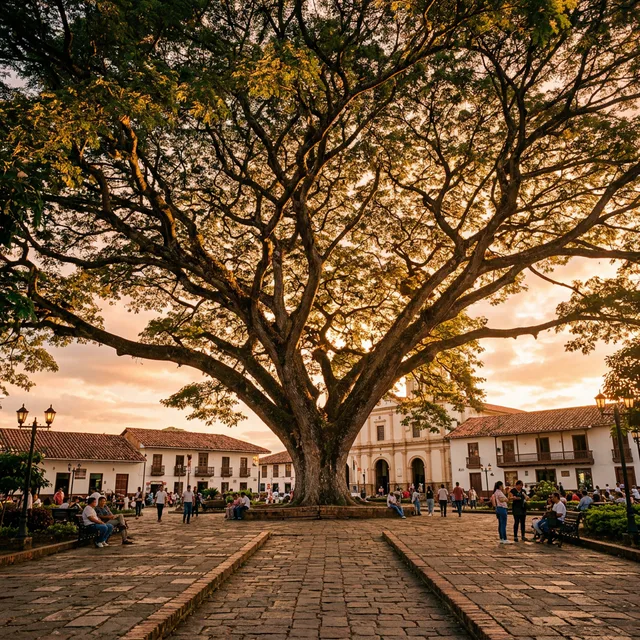 Travel view representing Guacarí in Valle del Cauca, Colombia