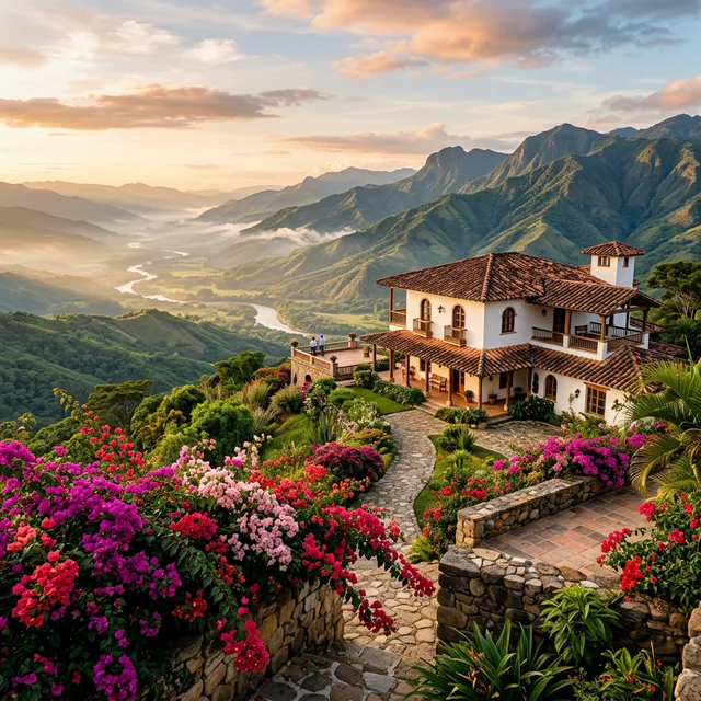 Travel view representing La Cumbre in Valle del Cauca, Colombia