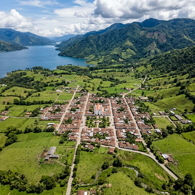Travel view representing Restrepo in Valle del Cauca, Colombia