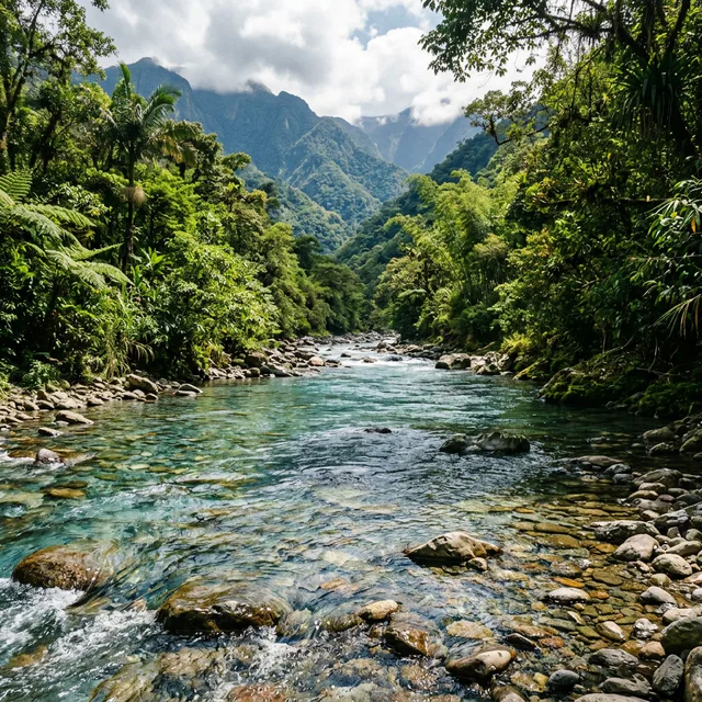 Travel view representing Riofrío in Valle del Cauca, Colombia