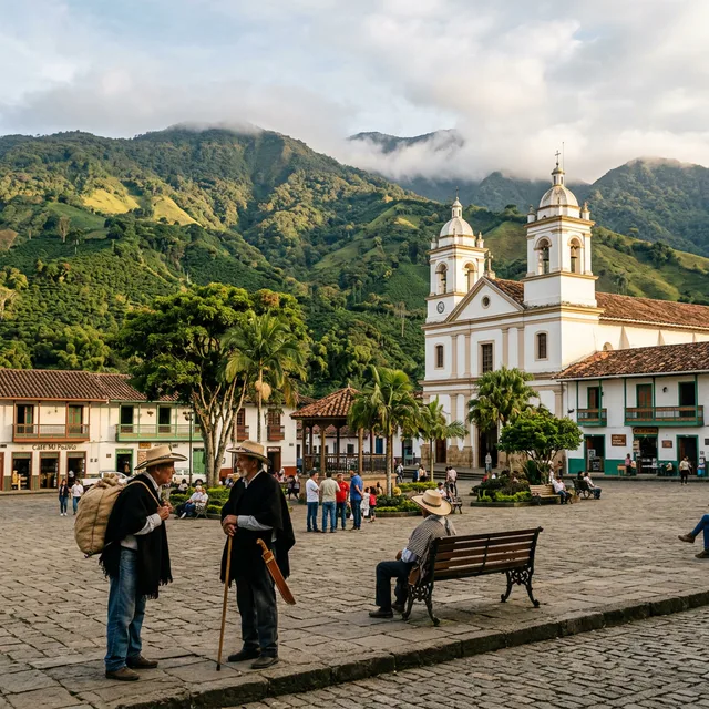 Travel view representing Trujillo in Valle del Cauca, Colombia
