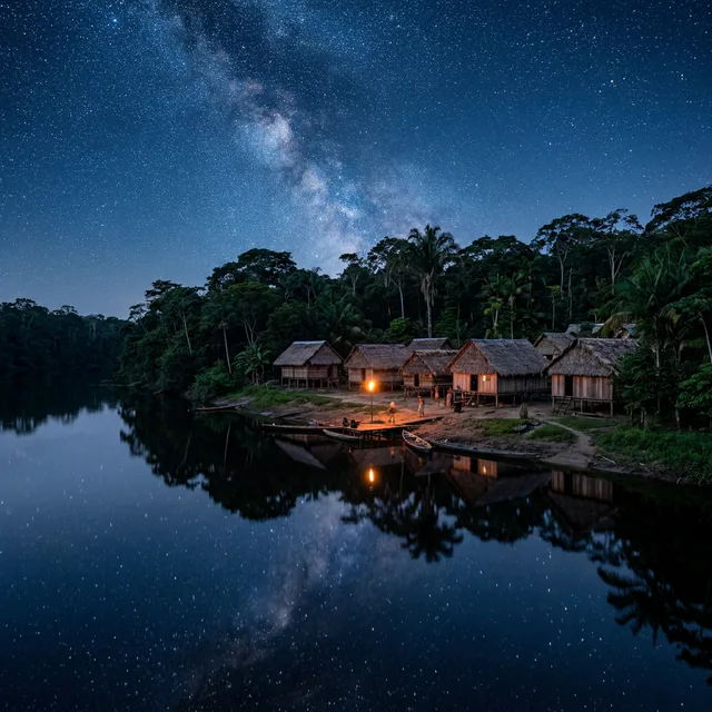 Travel view representing Pacoa in Vaupés, Colombia