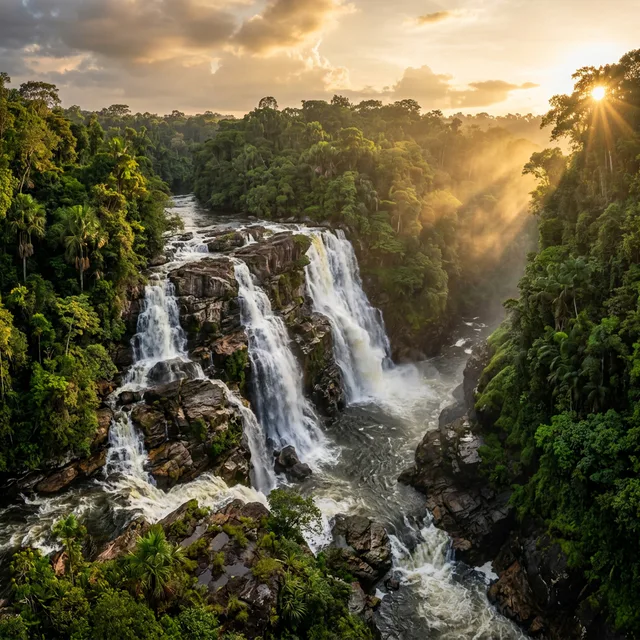 Travel view representing Taraira in Vaupés, Colombia