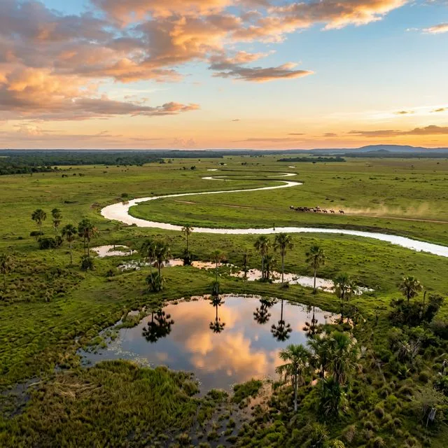 Travel view representing La Primavera in Vichada, Colombia